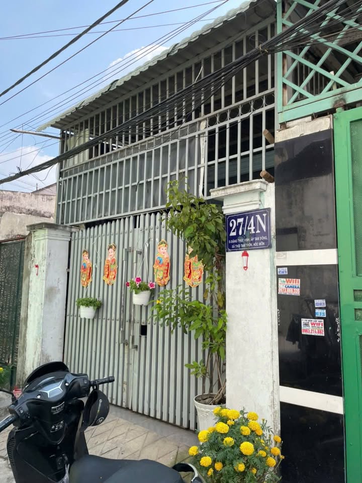 Nhà Hẻm Xe Hơi Đặng Thúc Vịnh, Hóc Môn - 87m², Sổ Hồng