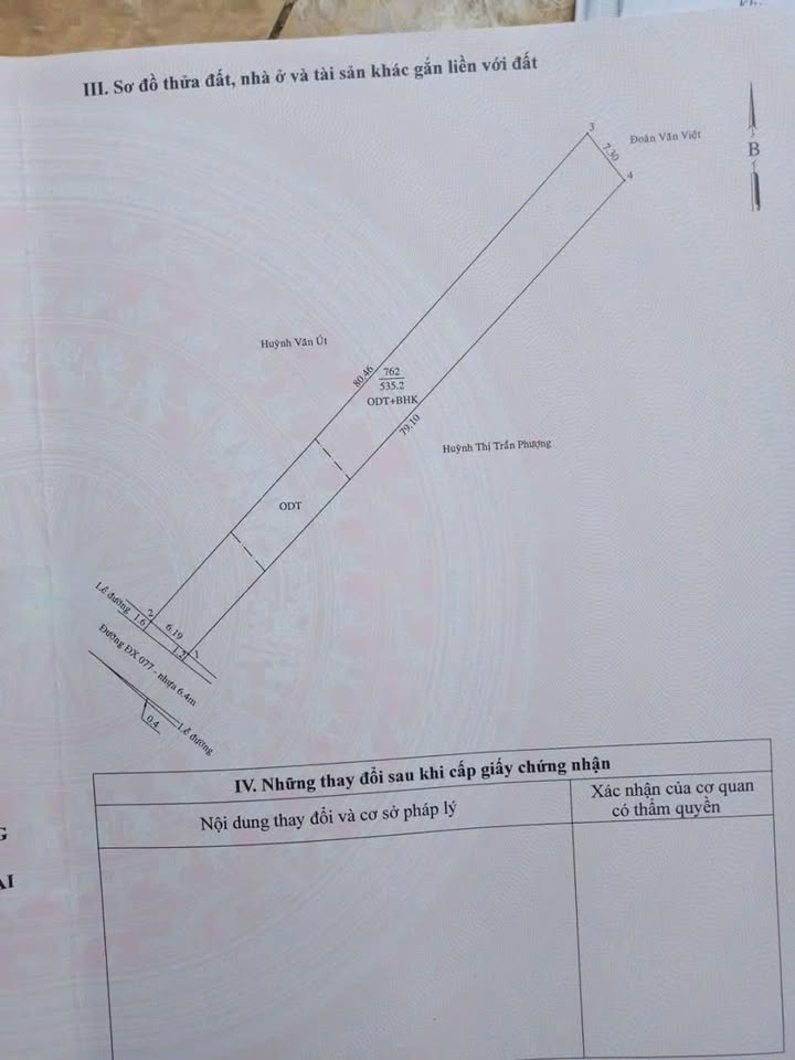 Đất nền DX77 Thủ Dầu Một 535m² - Sổ đỏ chính chủ