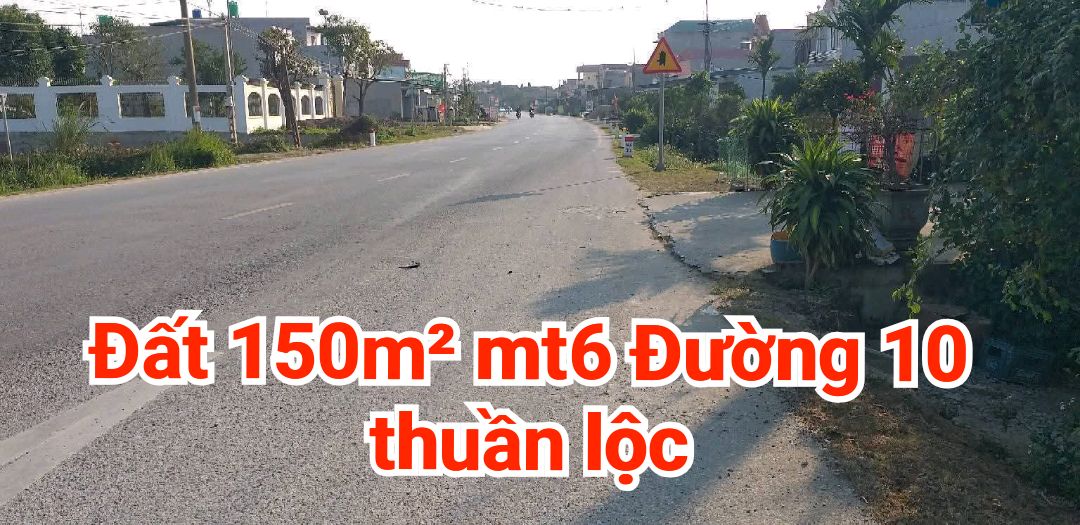 Đất nền MT Quốc lộ 10, Hậu Lộc 150m² - Giá 2-3 Tỷ