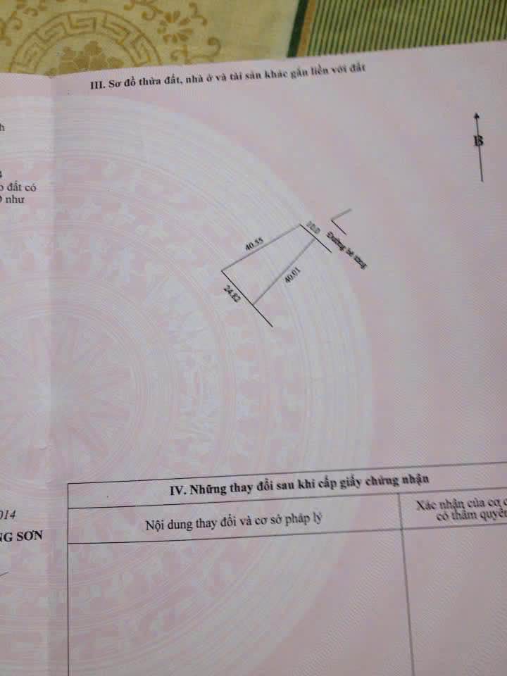 Bán đất nền 700m² Lương Sơn, Hòa Bình - Sổ đỏ chính chủ, giá đầu tư 6tr/m²