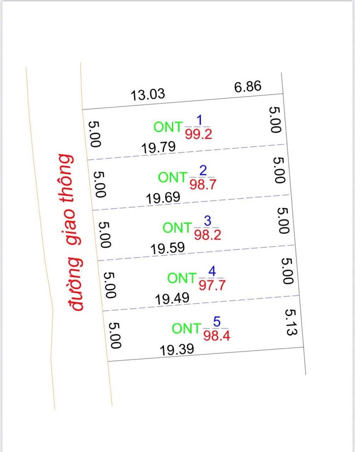 Đất nền Sông Trầu Trảng Bom 99m² giá 790 triệu - Sổ đỏ chính chủ
