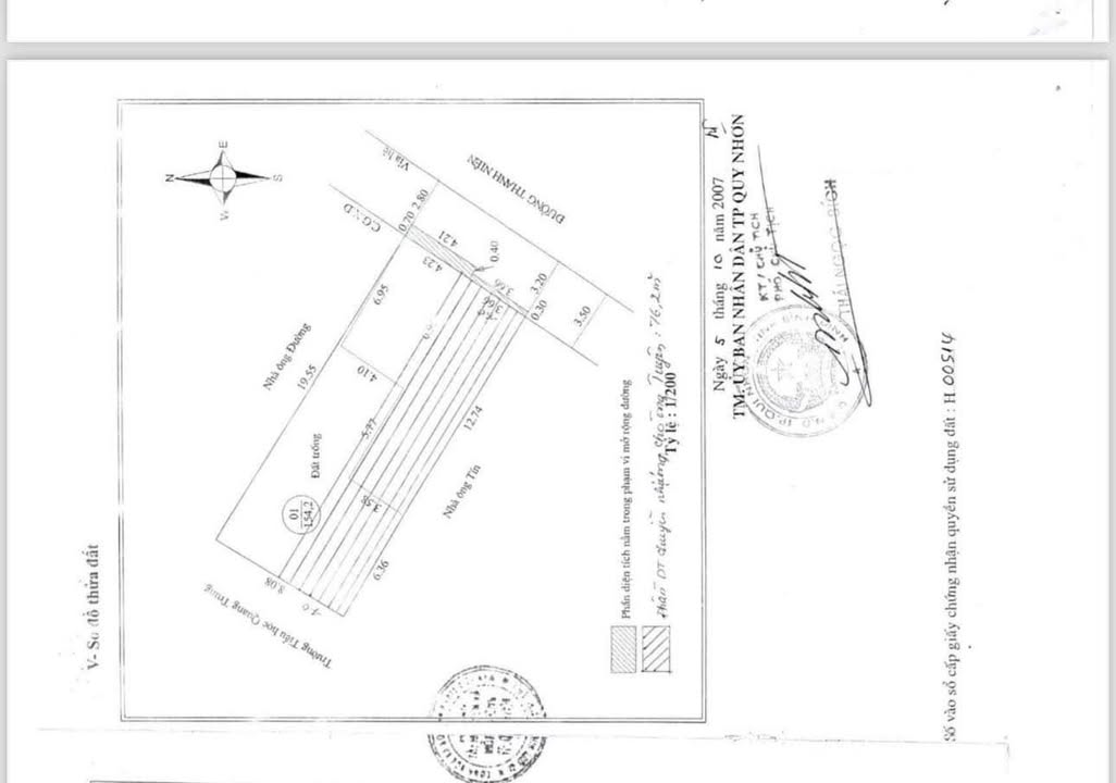 Nhà Mặt Tiền Đường Thanh Niên Quy Nhơn 83m² - Mặt Tiền Kinh Doanh