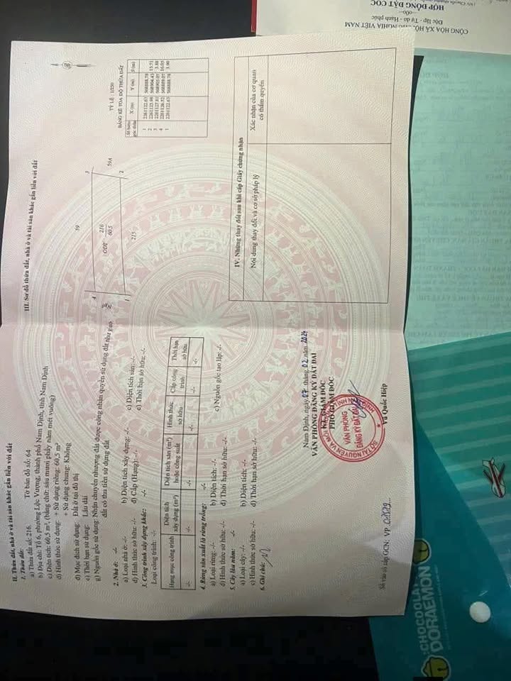 Đất nền 60.5m² Ngõ 329 Kênh, Nam Định - Sổ đỏ sẵn sàng