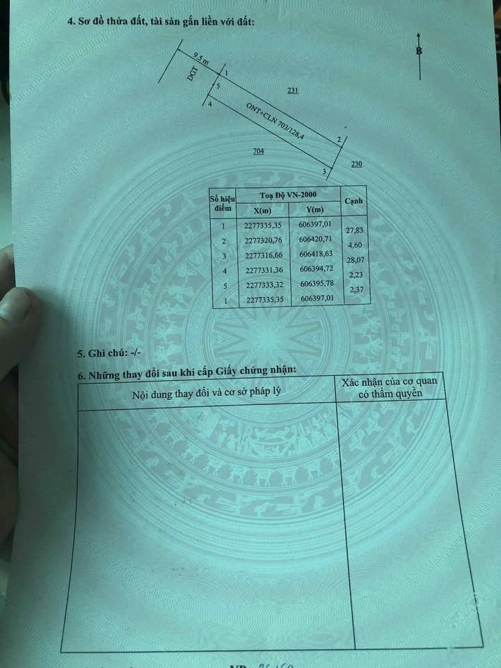 Đất nền Thụy Văn, Thái Thụy 128m² - Hướng Tây Bắc, Ô tô thông thoáng