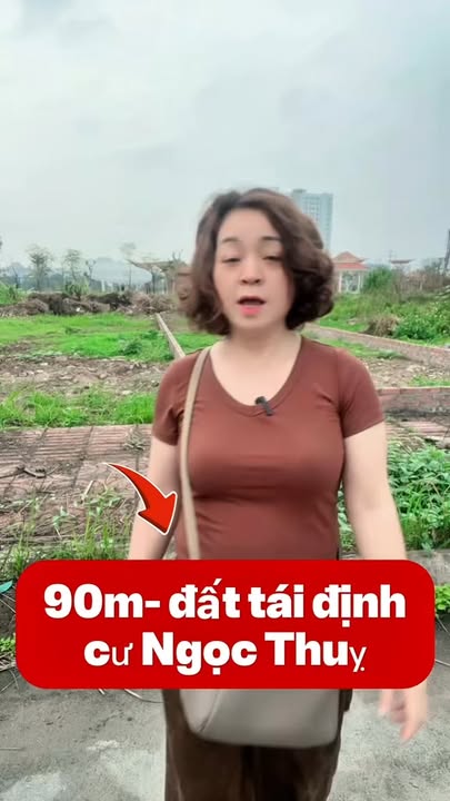 Đất nền Ngọc Thụy, Long Biên - 90m² - Sổ đỏ, ô tô tránh, gần trường Pháp