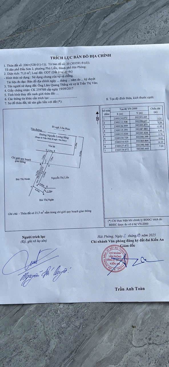 Nhà Phố Kiến An 71m² mặt tiền Nguyễn Lương Bằng - Kinh doanh đỉnh cao!