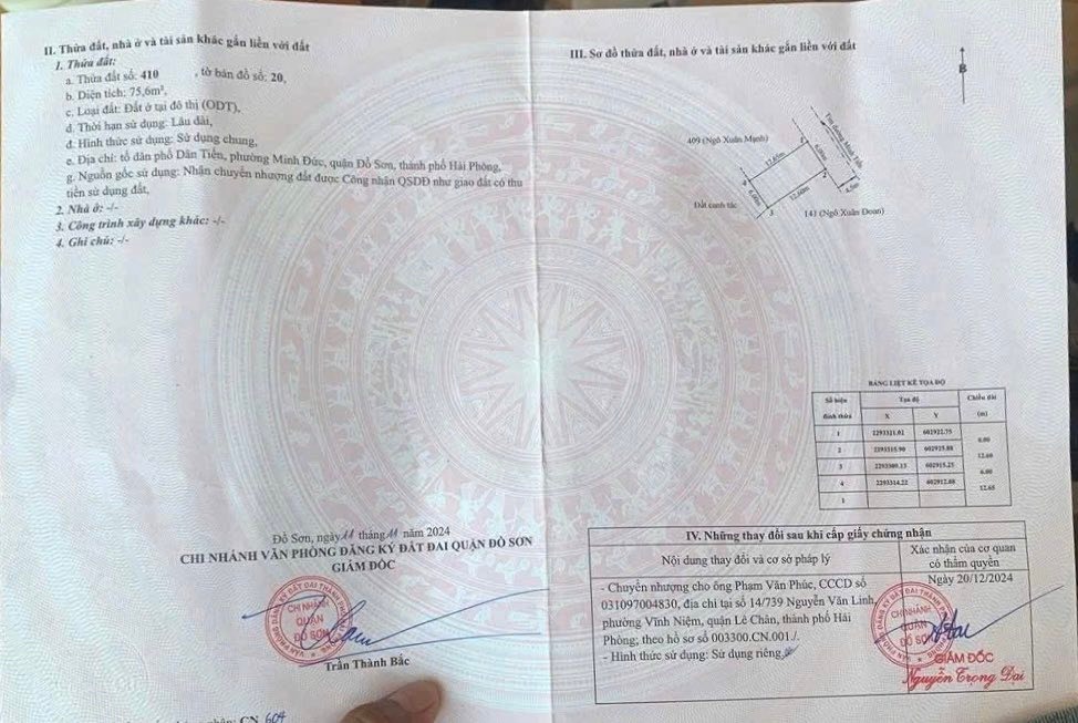 Lô Đất Đồ Sơn 75.6m² - Tiềm Năng Tăng Giá Vượt Trội