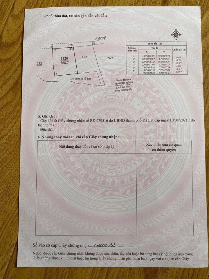 Đất nền Đà Lạt 568.7m² - View thiên nhiên cực chill!