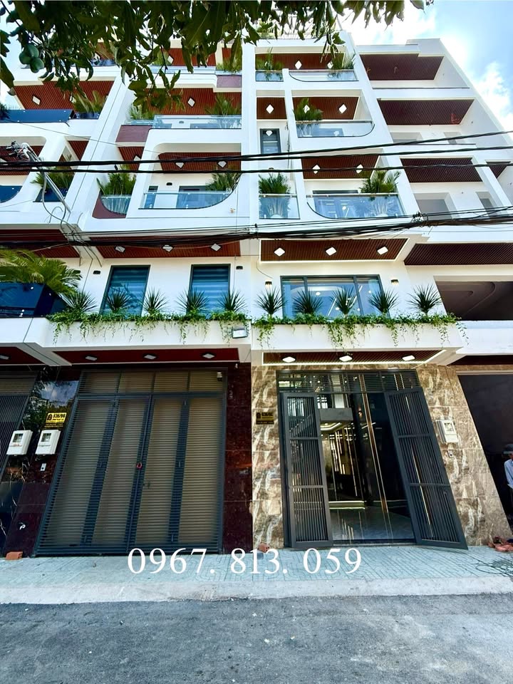 Nhà 5 Lầu Có Thang Máy, Ngang 4m, Hà Huy Giáp, Quận 12 - 8.19 Tỷ