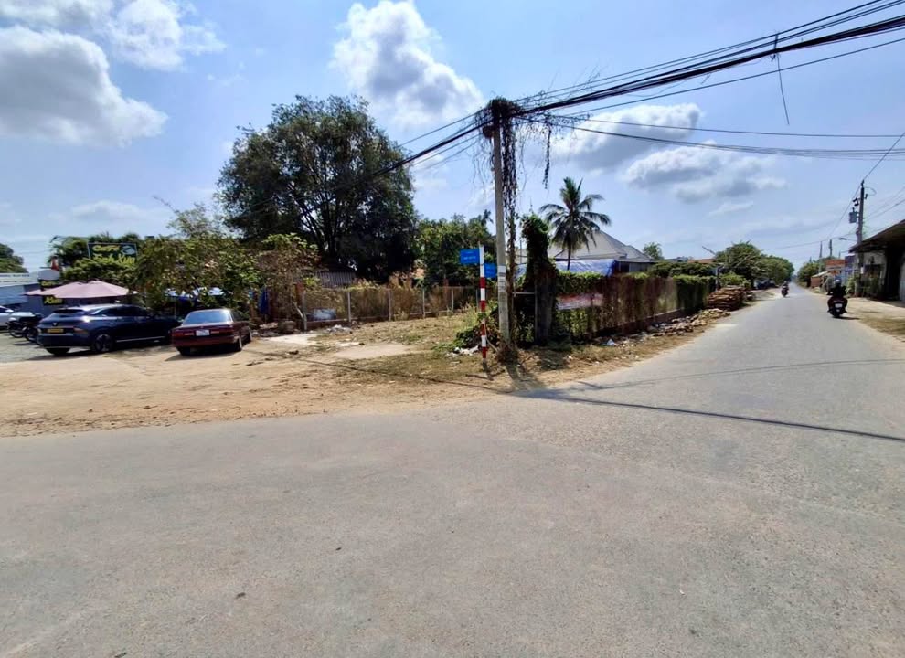 Đất góc 2 mặt tiền Ngô Quyền, Tây Ninh 206m² – Pháp lý rõ ràng