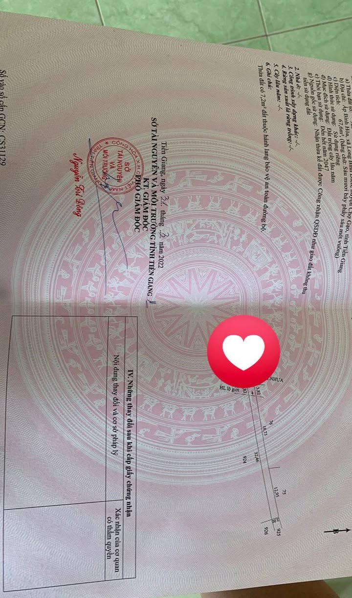 Đất Vườn Tiền Giang 3300m² - Giá Tốt 2.27 Tỷ, Sẵn Ở & Kinh Doanh