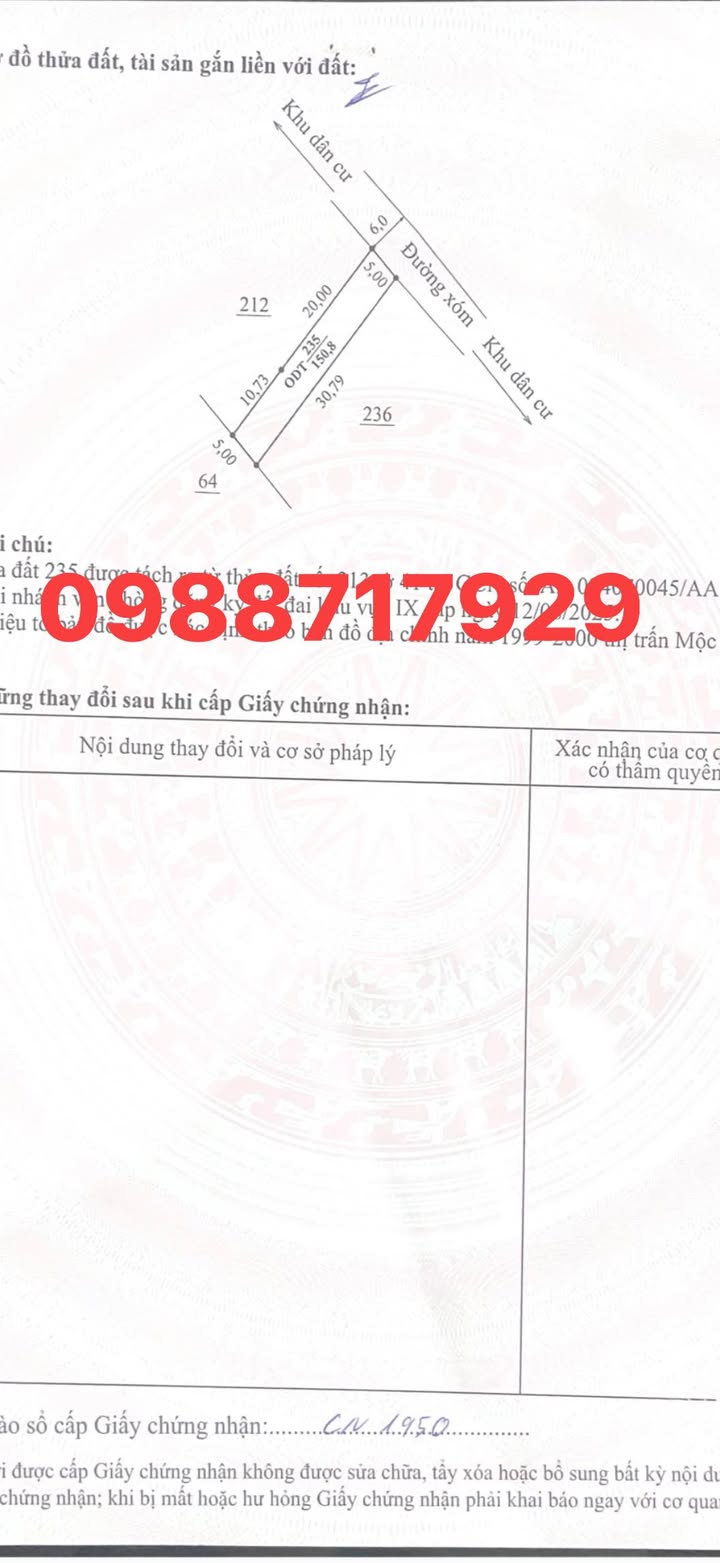 Đất nền Mộc Châu 150m² - Tiềm năng tăng giá, sổ đỏ sẵn!