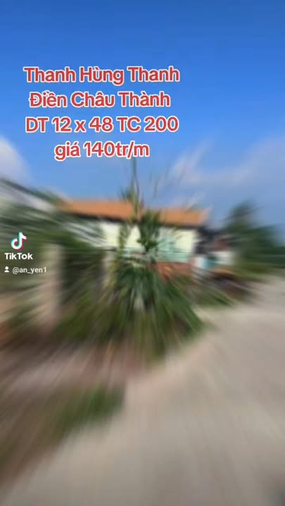 Đất nền 576m² Châu Thành, Tây Ninh - Tiềm năng tăng giá