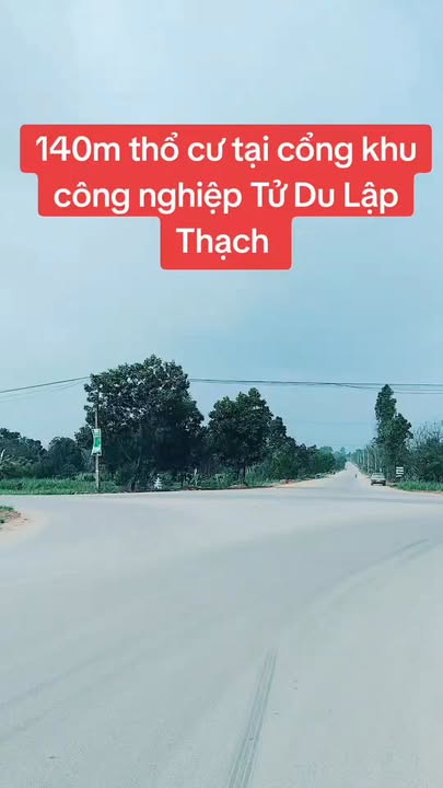 Đất nền 140m² Liễn Sơn, Lập Thạch - Đất thổ cư 100%, Sổ đỏ trao tay!