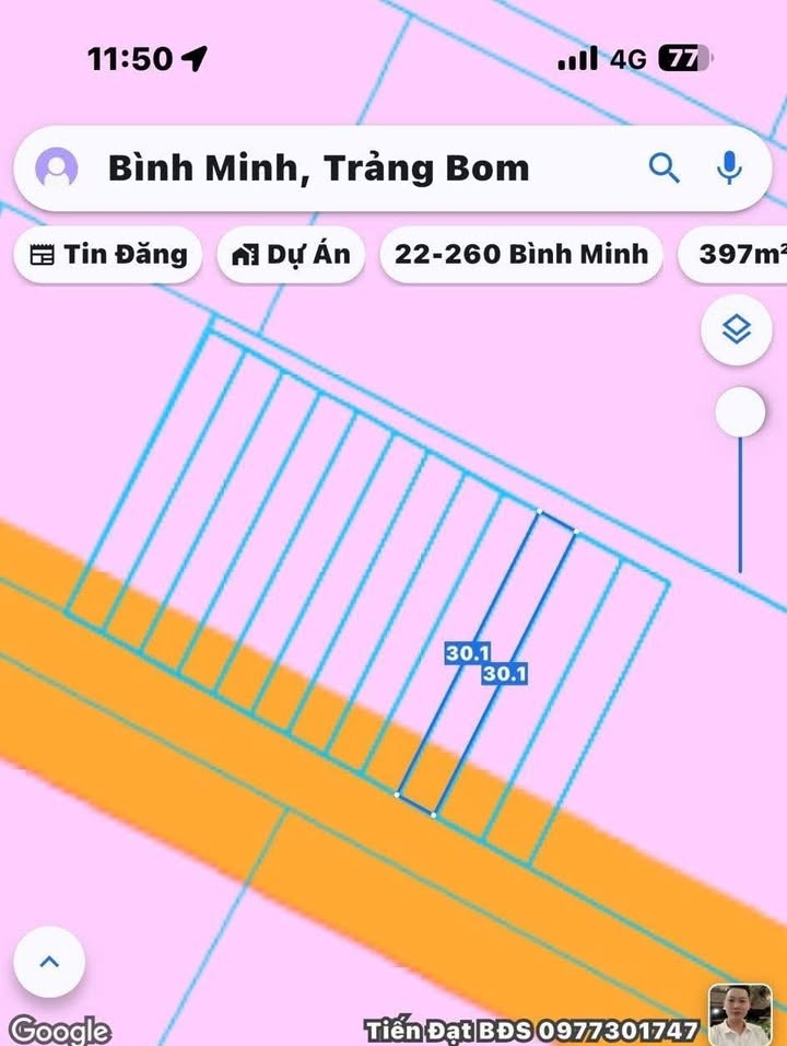 Đất Nền Sổ Riêng 120m² - Tái Định Cư Bình Minh, Thủ Đức - Giá Đầu Tư