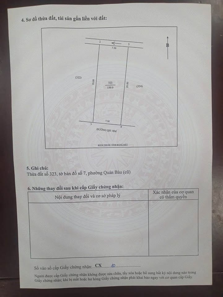 Đất nền Đường Hàn Quốc, TP Vinh 150m² - Tiềm năng tăng giá vượt trội