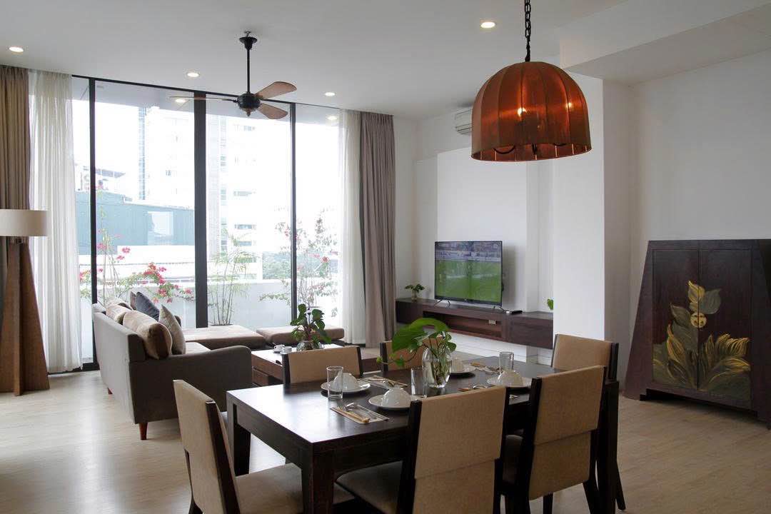 Cho thuê Căn hộ 120m² Hoàn Kiếm - Tầng 9 View Đẹp, Sẵn Sàng Ở Ngay