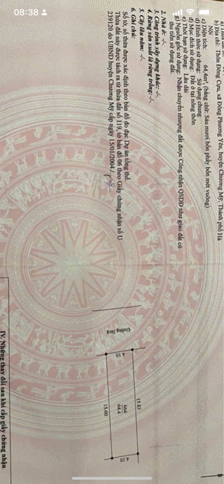 Đất nền Phú Nghĩa 64m² - Sổ đỏ chính chủ, đường trục kinh doanh!