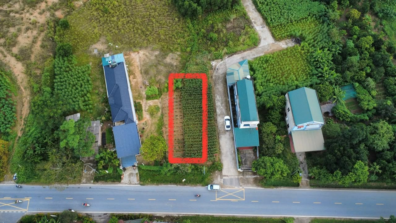 Đất nền mặt QL 100m² full thổ cư, Hạ Hòa - Vị trí kinh doanh đắc địa