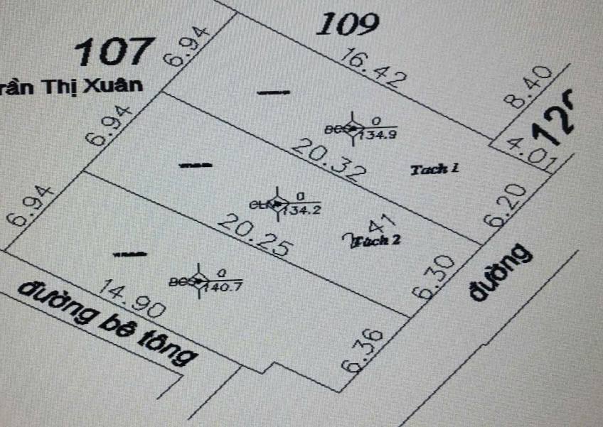 Bán 3 Nền Tái Định Cư Phú Nhuận (Châu Thành, Bến Tre) 134m² - Sổ Hồng Thổ Cư, Xe Hơi Tới Nền
