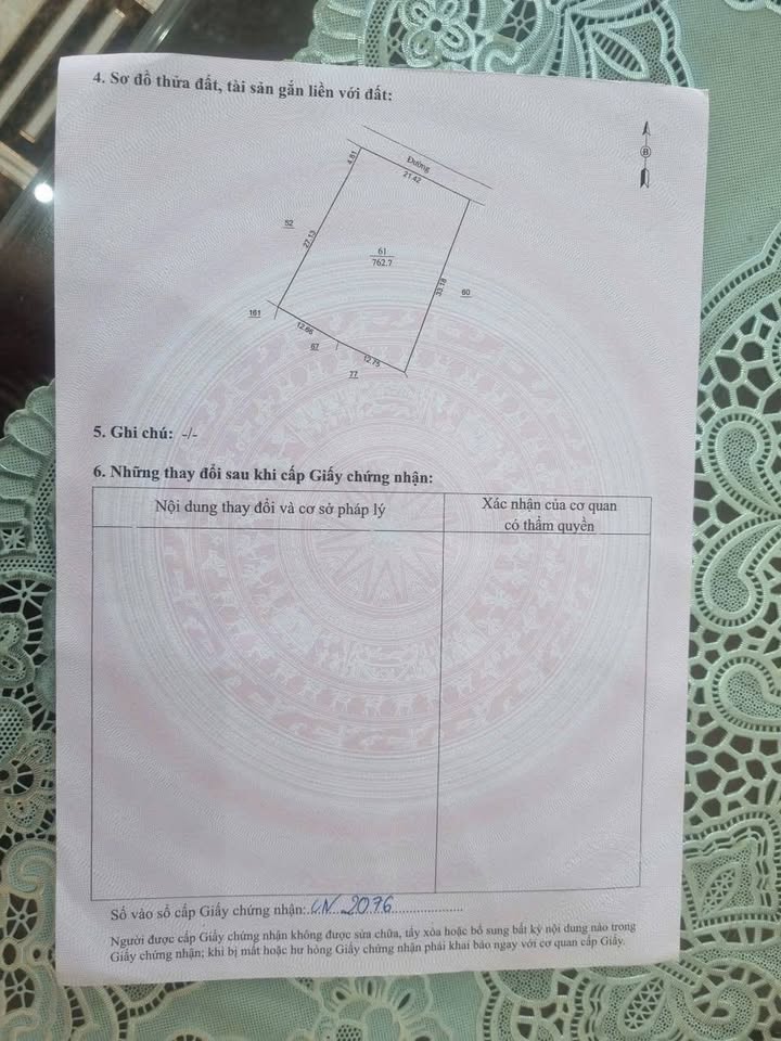 Đất nền Xóm Yên Bình, Ý Yên 693m² - Sổ hồng sẵn, tiềm năng sinh lời!