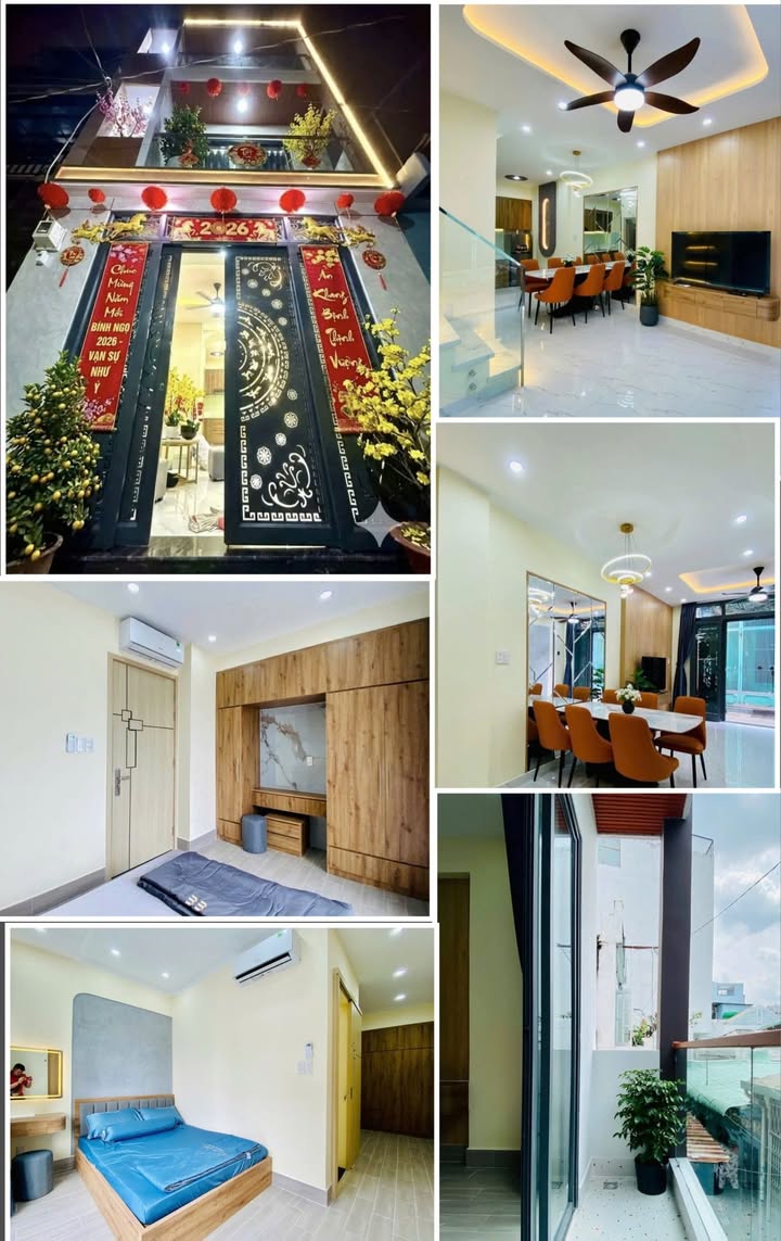 Nhà Phố Gò Vấp 32m² - 4PN - Sát Sân Bay - Giá 4.9 Tỷ