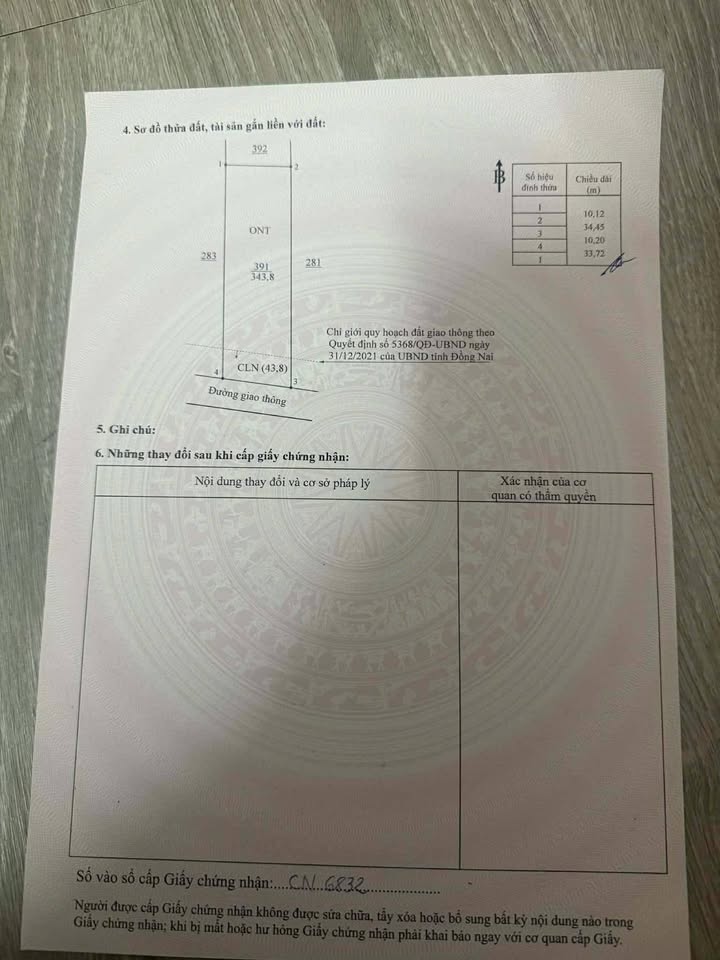 Đất Vườn Đồng Nai 1000m² Sổ Thổ Cư - Giá 850 Triệu - Phù hợp Nghỉ Dưỡng/Nhà Yến