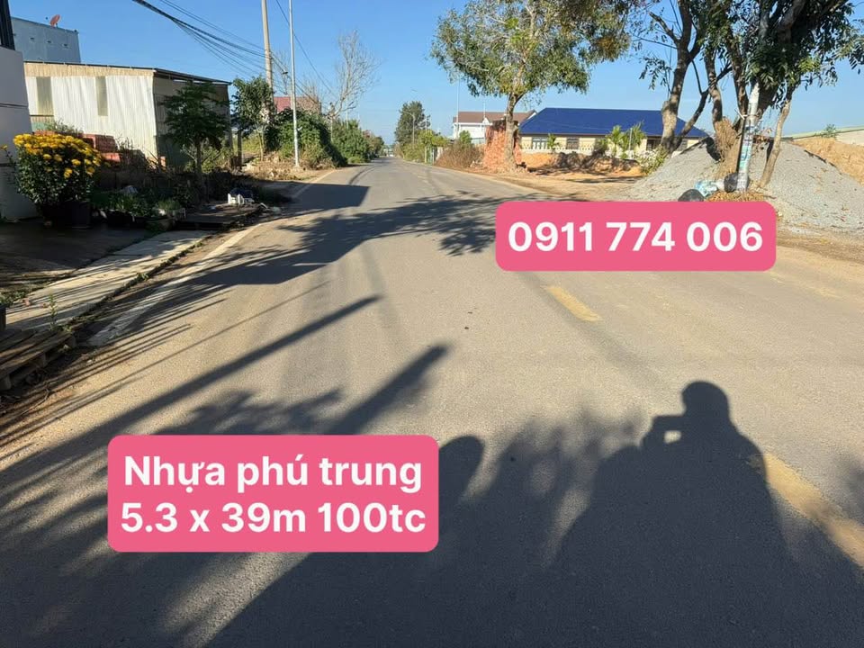 Đất Nền Mặt Tiền Đường Nhựa 212m² - Đức Trọng, Lâm Đồng - Sổ Hồng Sẵn Sàng