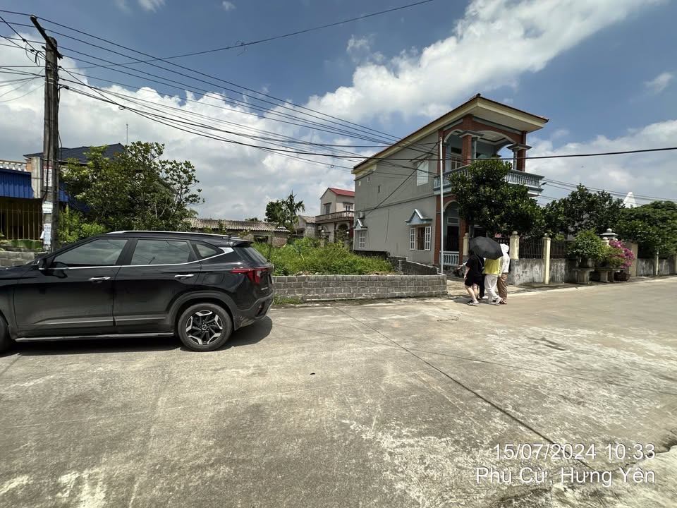 Bán đất mặt tiền Phù Cừ, Hưng Yên 72.9m² - Kinh doanh tốt, giá 1.6 tỷ