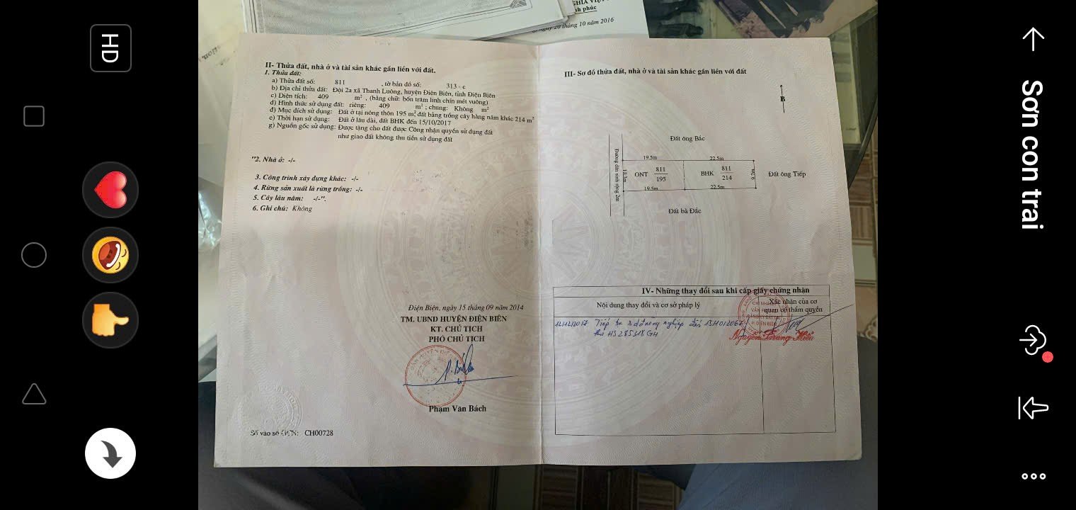 Đất nền Xã Thanh Luông 409m² giá 800 triệu - Tiềm năng tăng giá vượt trội!