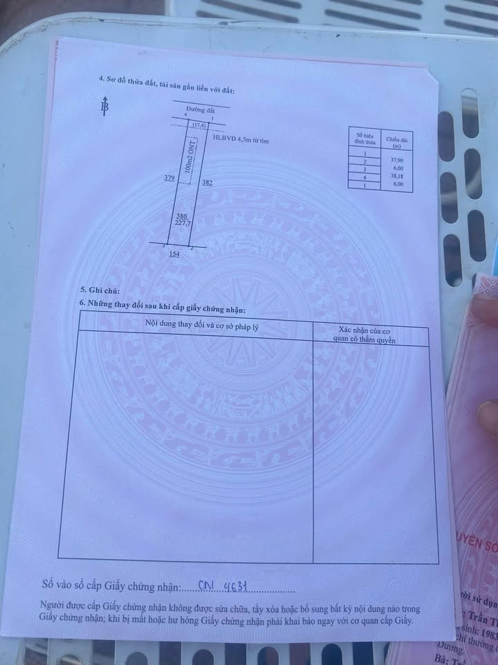 Đất Vàng Bình Phước - Mặt Tiền DT759B, Thiện Hưng, 228m² - Giá 285 Triệu Bao Sổ