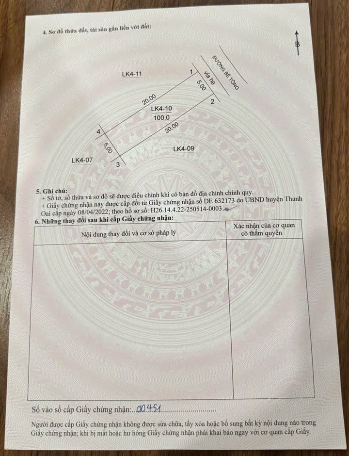 Đất đấu giá Dân Hòa, Thanh Oai 100m² - Đường 7m, ô tô tránh, kinh doanh tốt