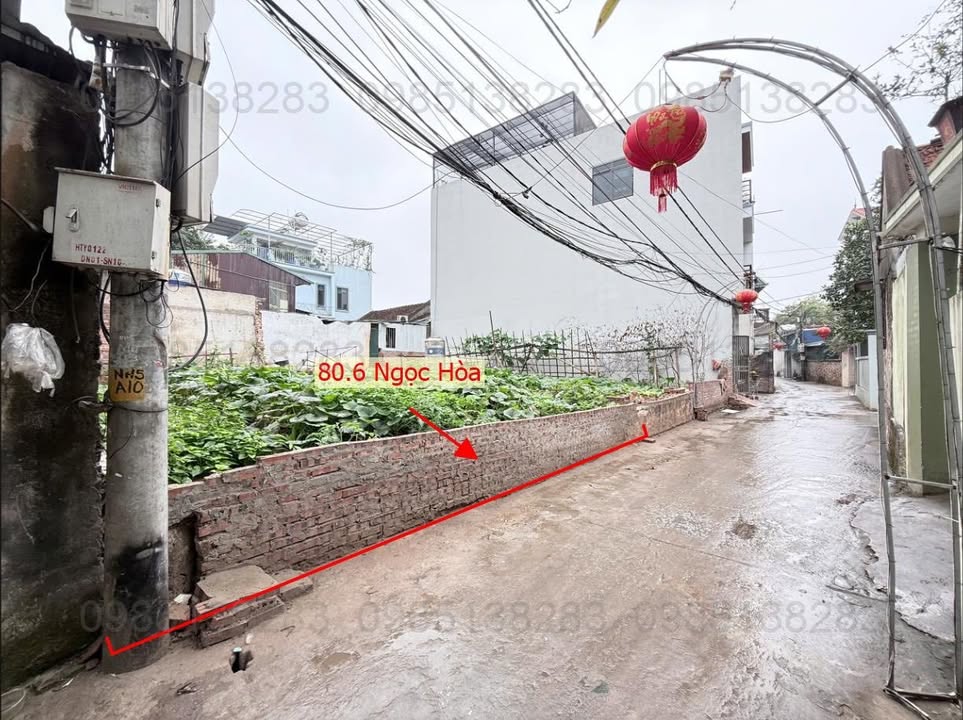 Đất Ngọc Hòa 80.6m² - Ô Tô Tận Nơi - Sẵn Sàng Đầu Tư