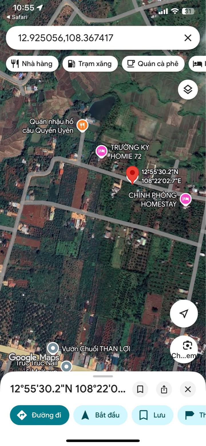 Đất Nền Phú Xuân Krông Năng - 900m² View Đồng Ruộng Đẹp, Giá 1.44 Tỷ