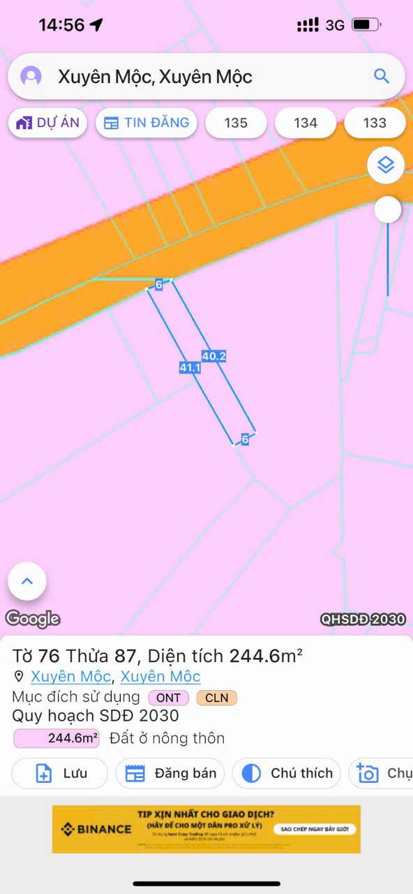 Đất nền Xuyên Mộc 240m² giá 1.75 tỷ - Sổ đỏ chính chủ!