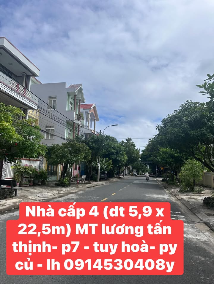 Nhà Cấp 4 Lương Tấn Thịnh, Tuy Hòa 133m² - Vị Trí Đẹp, Giá Tốt!