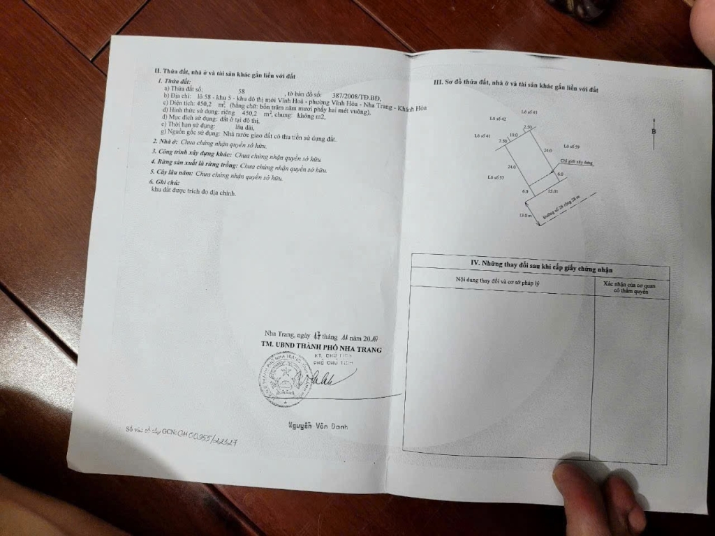 Đất nền Nguyễn Cơ Thạch Nha Trang 450m² – Tiềm năng tăng giá