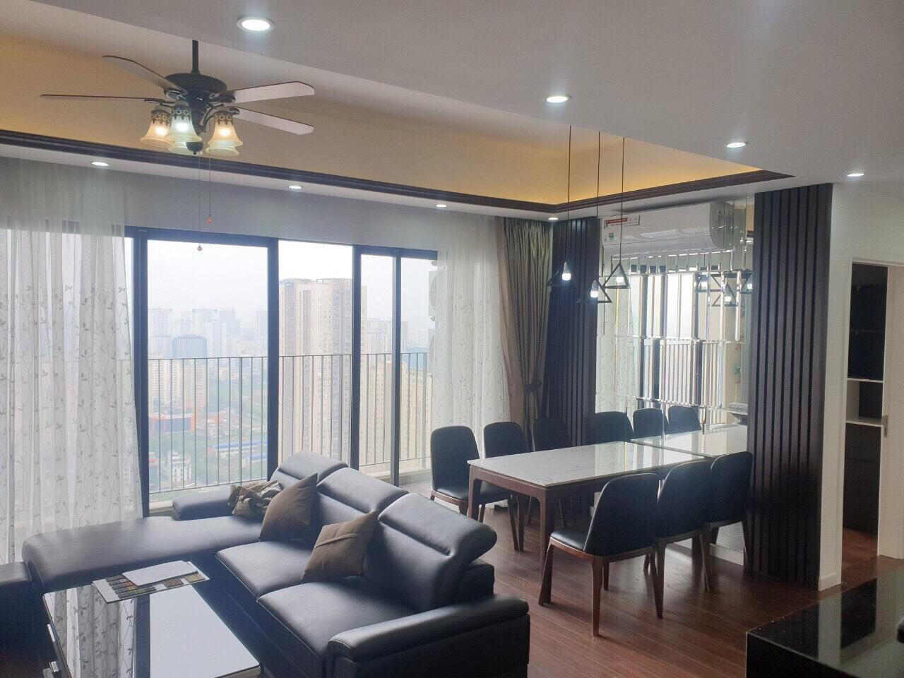 Cho thuê Căn hộ Vinhomes D'Capitale 110m² - 3PN Full Nội Thất, View Đẹp