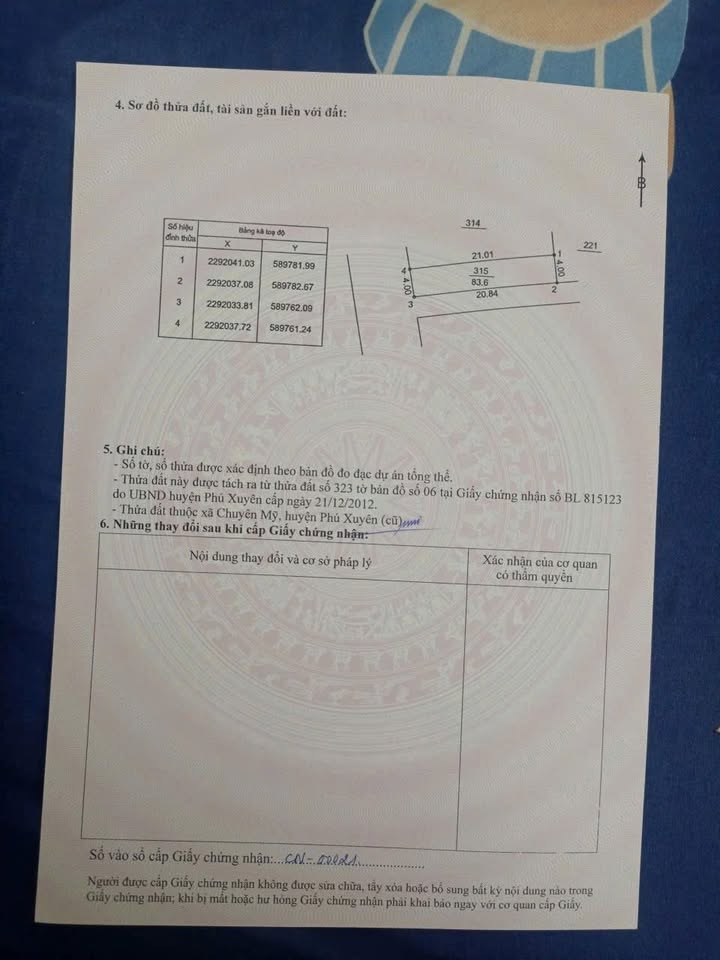 Đất nền Phú Xuyên 83.6m² Chuyên Mỹ - Tiềm năng tăng giá vượt trội!