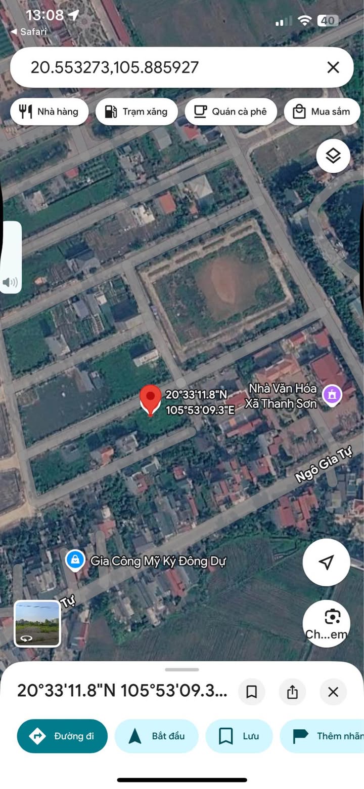 Đất Vườn Thanh Sơn - 1300m² Sổ Đỏ, Mặt Tiền 10m, Giá Đầu Tư 2 Tỷ