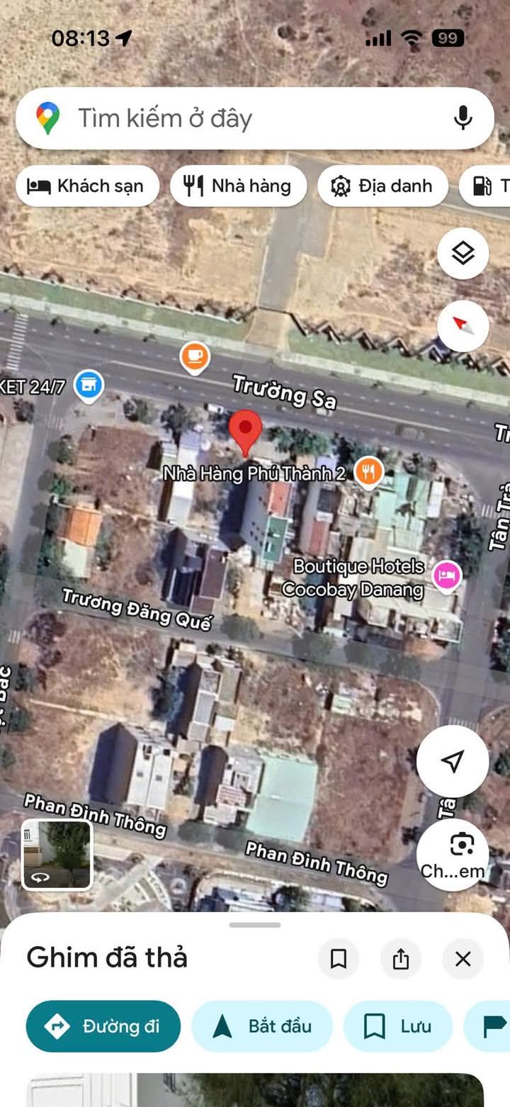 Đất nền Trường Sa Liên Chiểu 100m² 10 tỷ - Sổ đỏ chính chủ