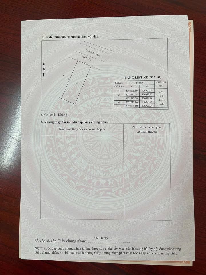 Đất nền Quốc lộ 32C, Cẩm Khê 103m² - Sẵn sàng xây dựng
