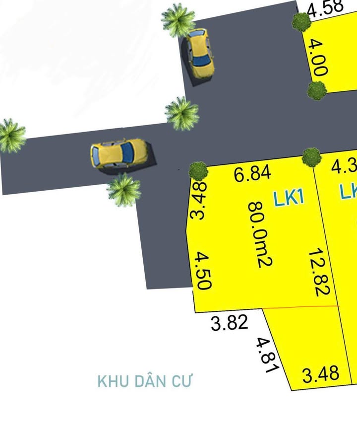 Đất nền Ân Thi, Hưng Yên 80m² - Sổ đỏ sẵn, ô tô vào đất