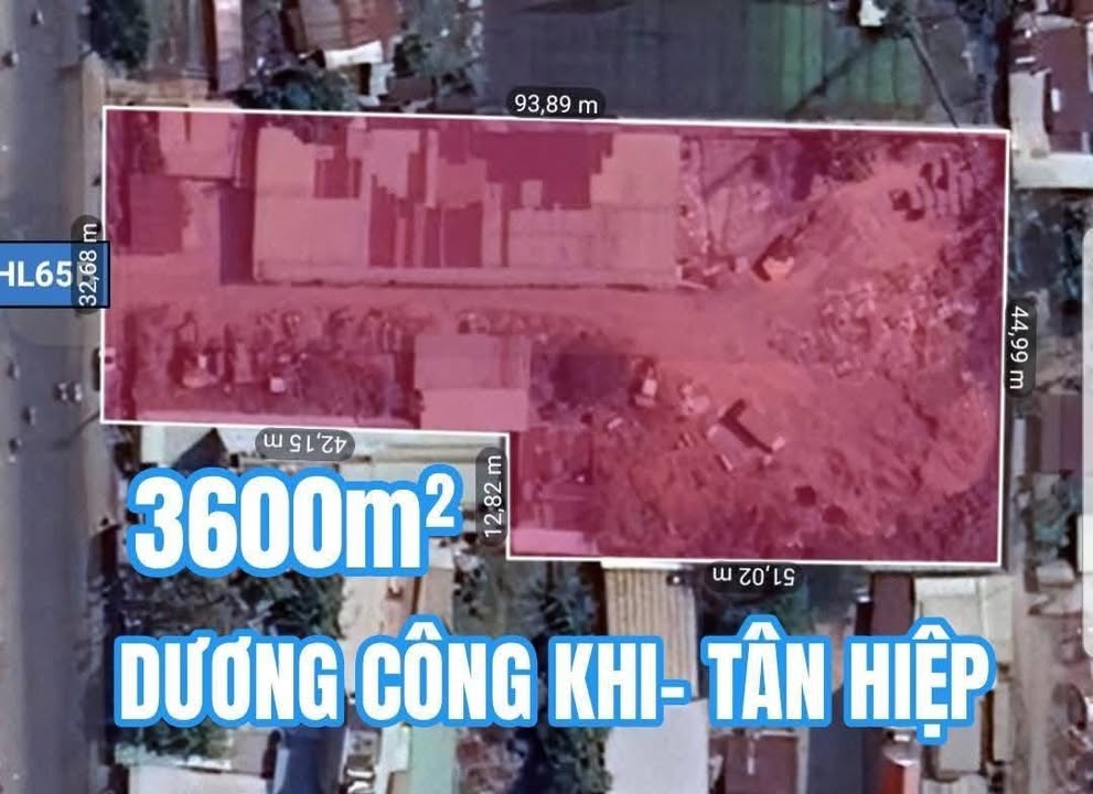 Đất nền Dương Công Khi, Bình Chánh 3500m² - Pháp lý rõ ràng!