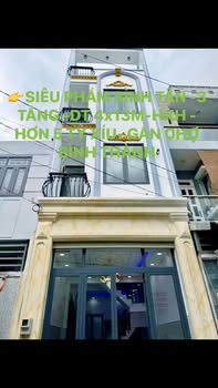 Nhà 3 Tầng HXH Bình Tân - 52m² - Sẵn Sàng Ở Ngay