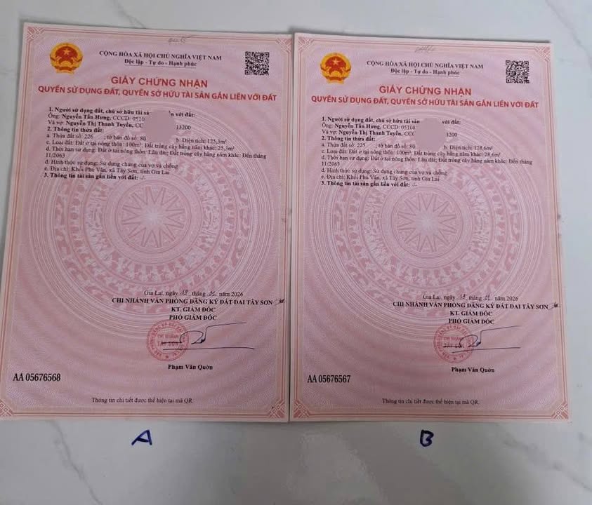 Đất nền Pleiku 125m² giá 670 triệu - Sổ đỏ chính chủ!