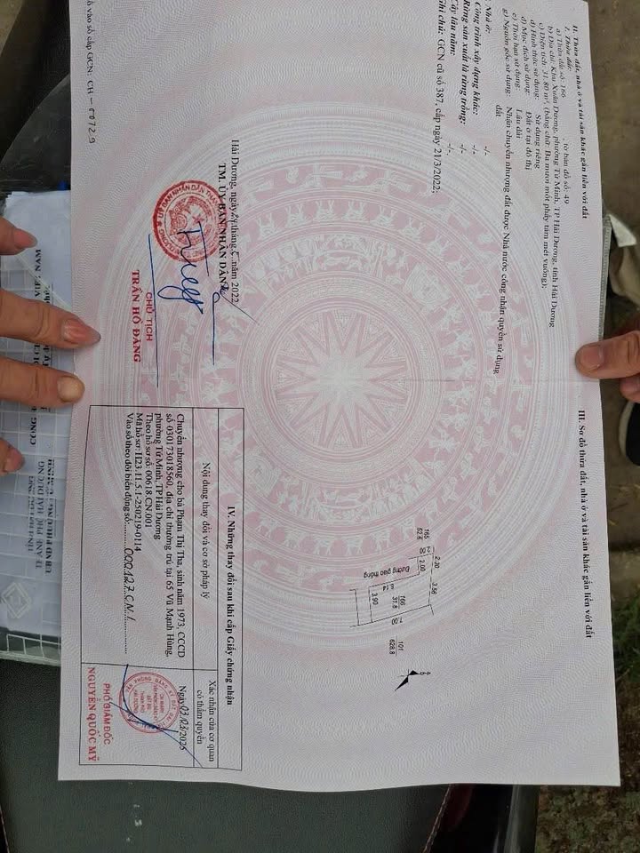 Đất nền 40m² Tứ Minh, TP. Hải Dương - Giá 7xx triệu, Gần KCN Đại An