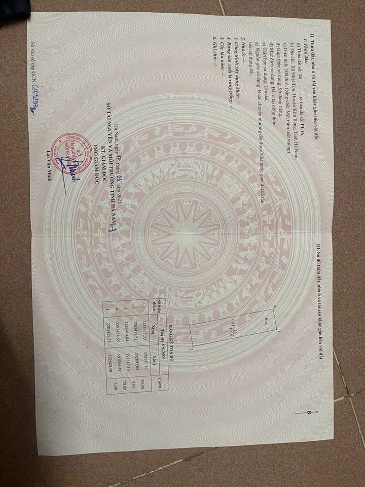 Đất nền Hanopark 1 Phủ Lý 100m² - Tiềm năng tăng giá!