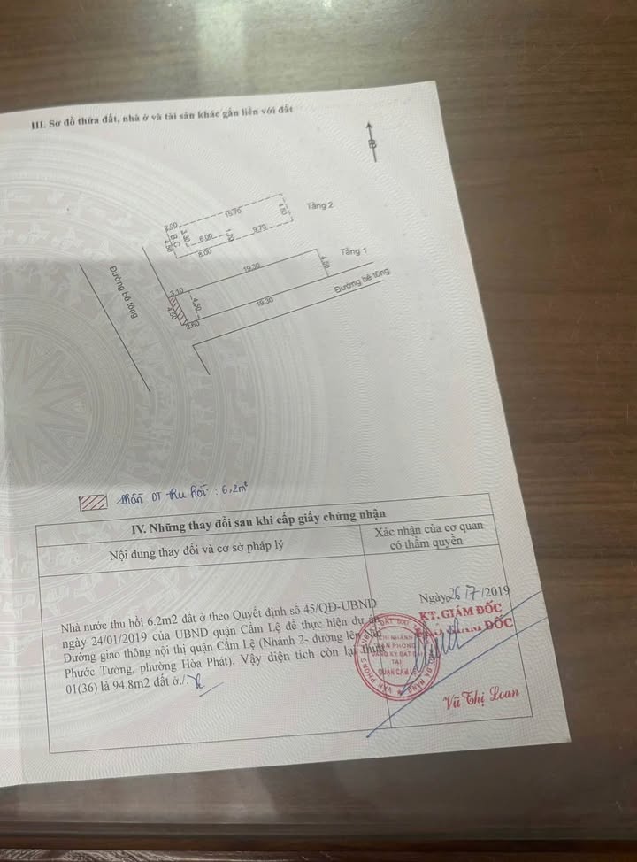 Nhà 2 Tầng MT Trinh, Hải Châu - 95m² Giá 5 Tỷ Chính Chủ