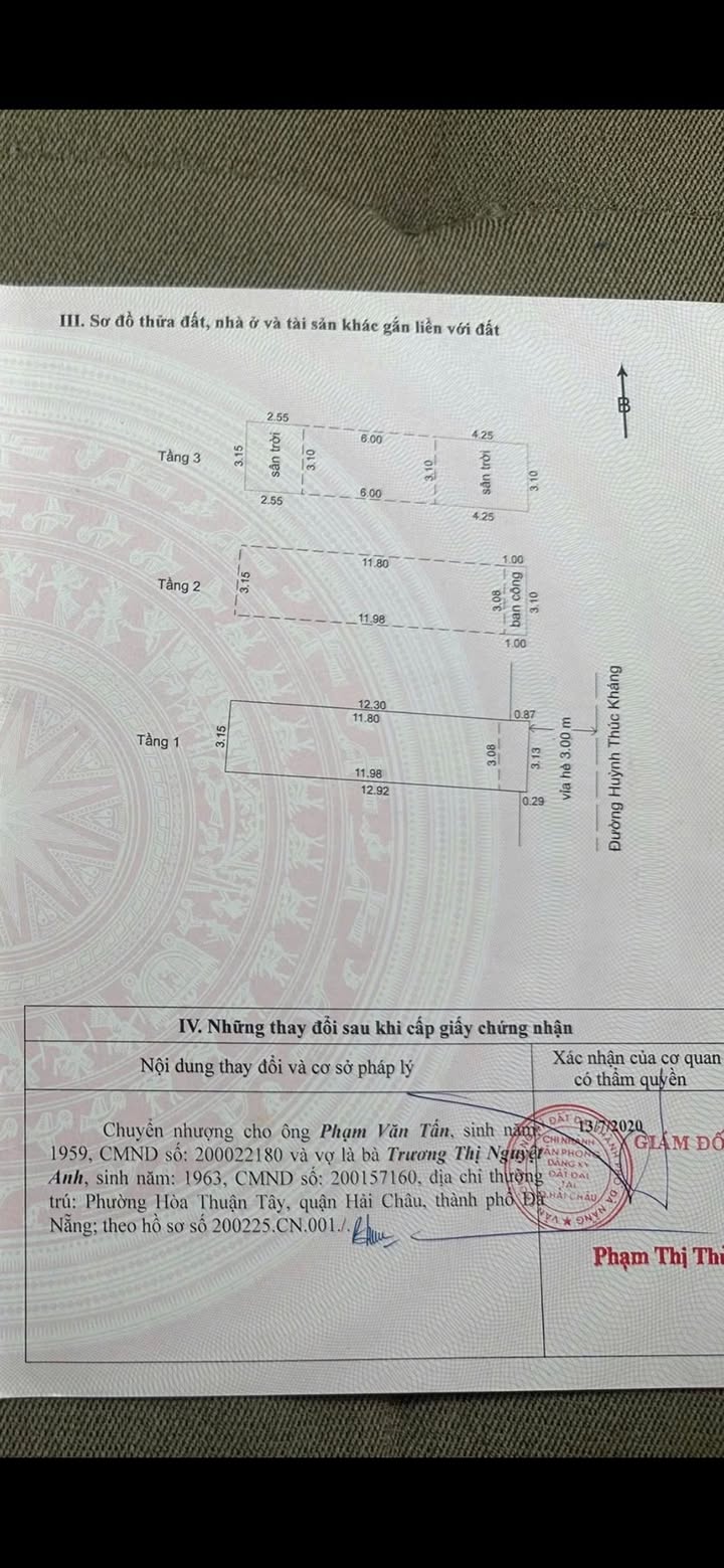 Nhà Phố Huỳnh Thúc Kháng Đà Nẵng 41m² - Mặt tiền kinh doanh đắc địa!